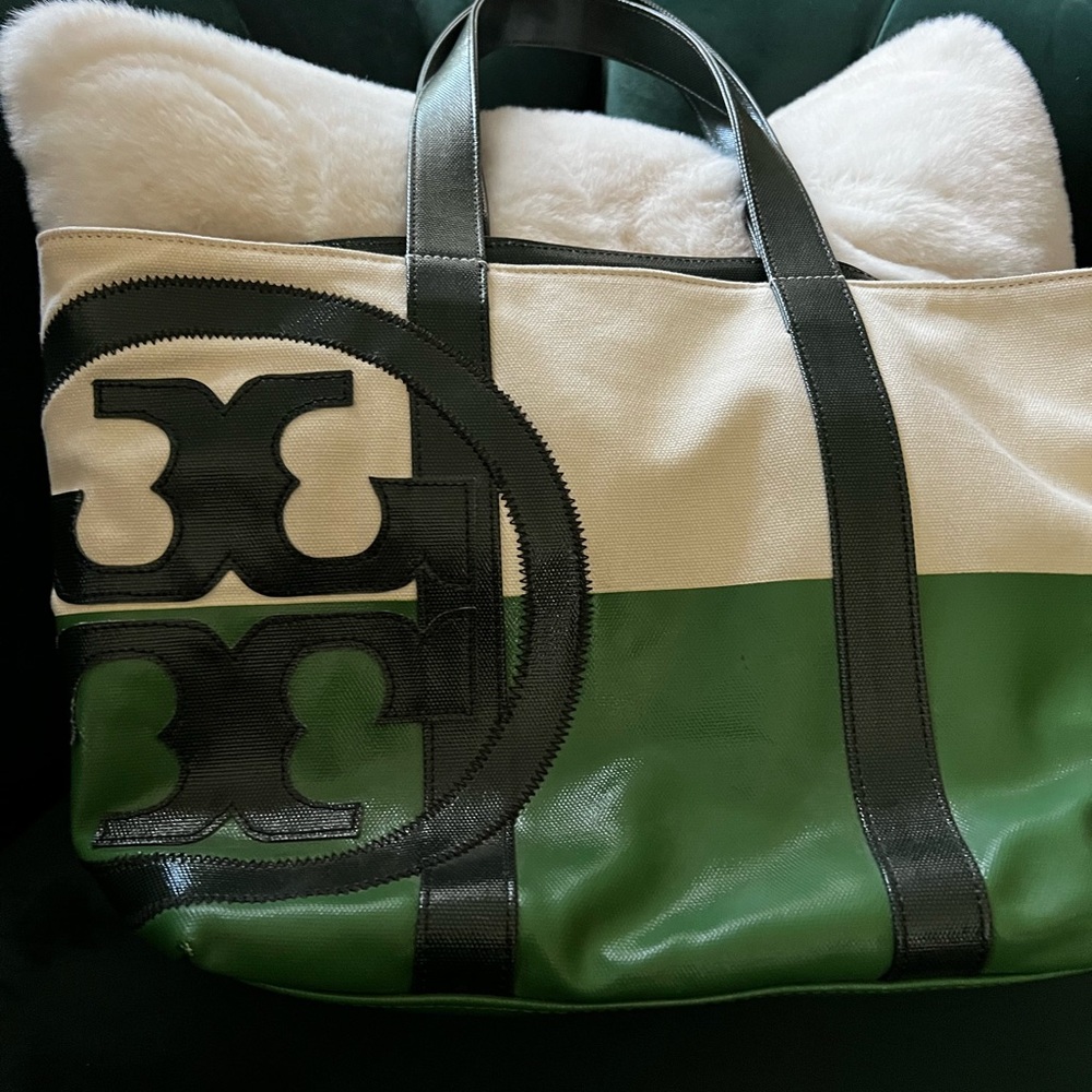 Tory Burch canvas tote